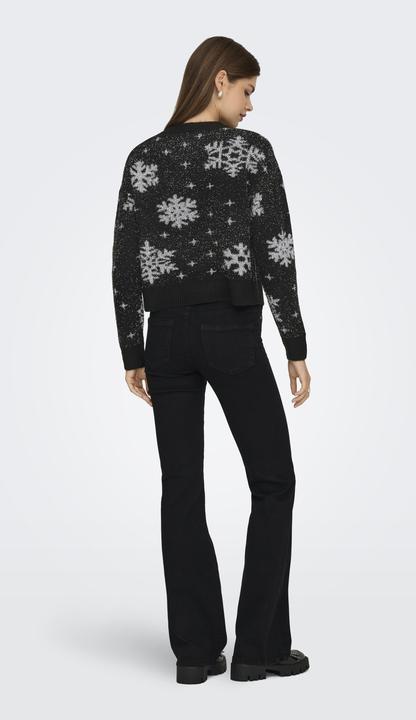 Actual product image Only Pullover XMAS ROLFA Strickpullover R-Neck (L)