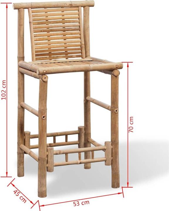 Produktbild vidaXL Barhocker