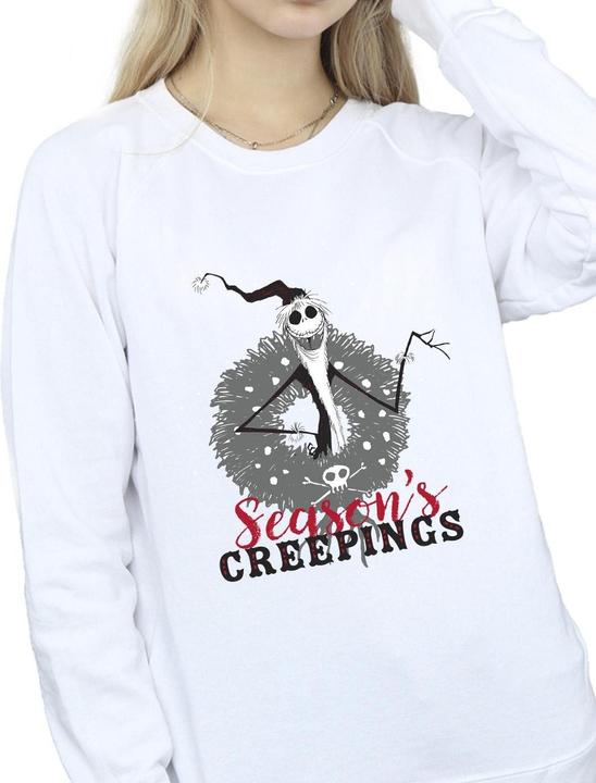 Produktbild Disney The Nightmare Before Christmas Seasons Creepings Wreath Sweatshirt (S)