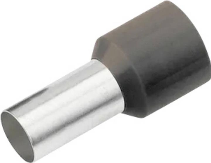 Cimco 187134 Aderendhülse 25 mm² Teilisoliert Schwarz 50 St.
