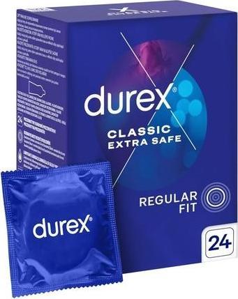 Durex Extra Safe Thicker Reinforced Condoms 24pcs (24 pcs.)