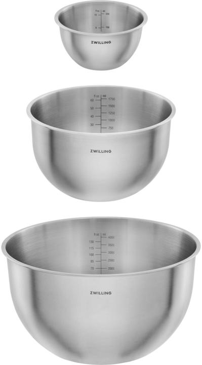 Produktbild Zwilling 3tlg. Fresh & Save Bowls Schüssel Set (24 cm, 4.50 l, 3x)