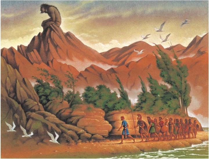 Actual product image Die Abenteuer des Odysseus (German, Bernard Evslin, 2022)