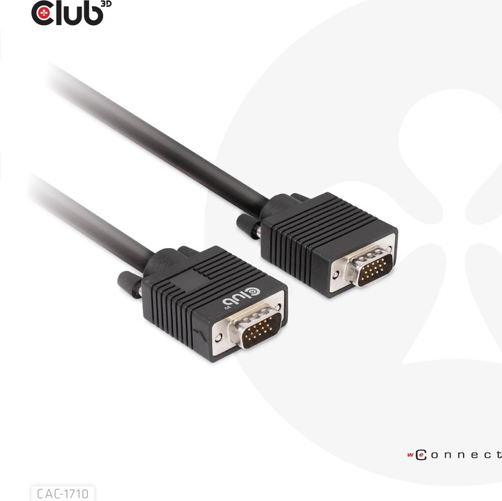 Productafbeelding Club 3D Club3D Kabel VGA > VGA St/St (10 m, VGA)