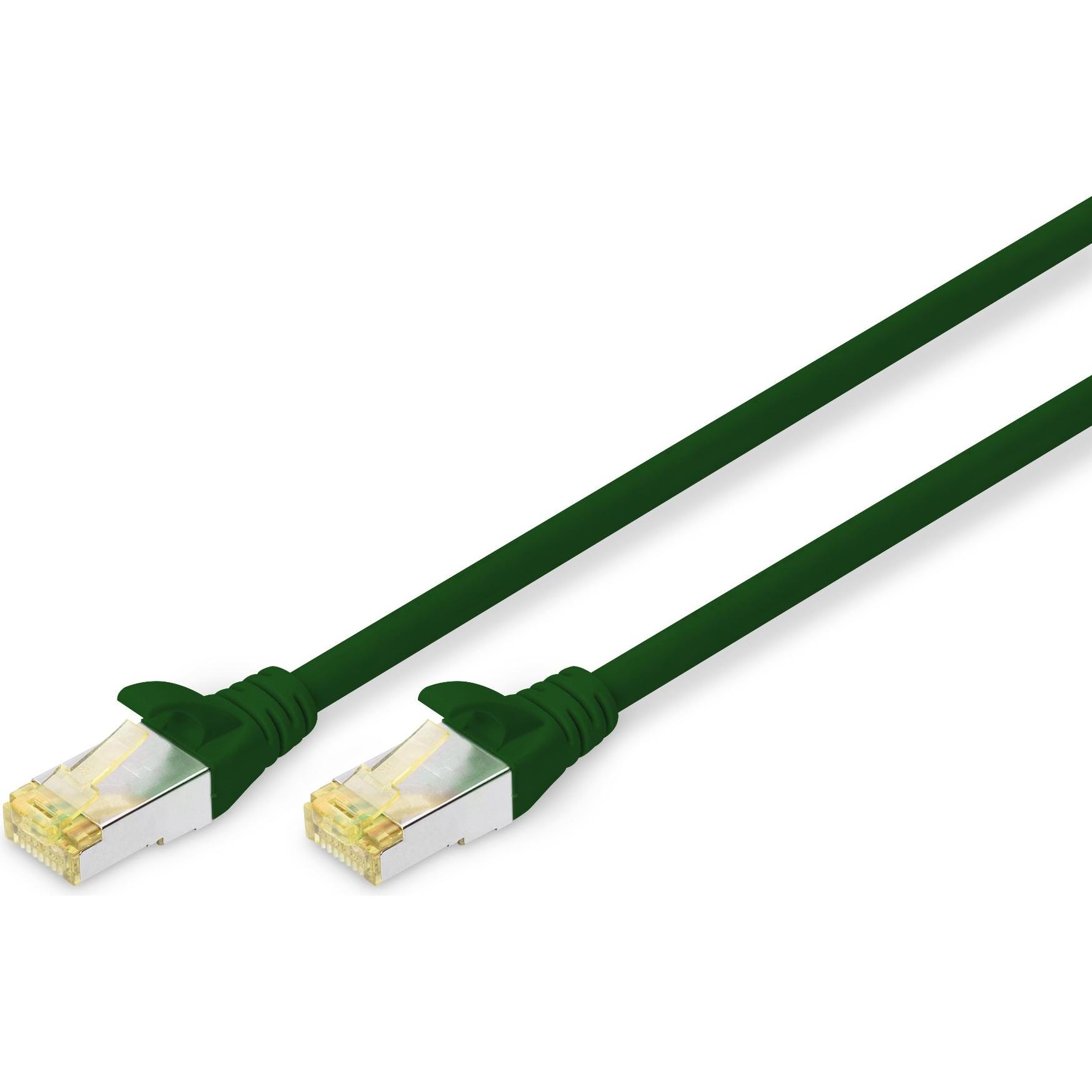 Digitus CAT 6A S/FTP Patchkabel (S/FTP, CAT6a, 15 m), Netzwerkkabel