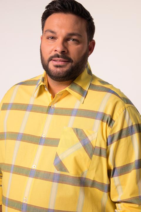 Immagine prodotto Men+ Karohemd, Langarm, Kentkragen, Comfort Fit (4XL)