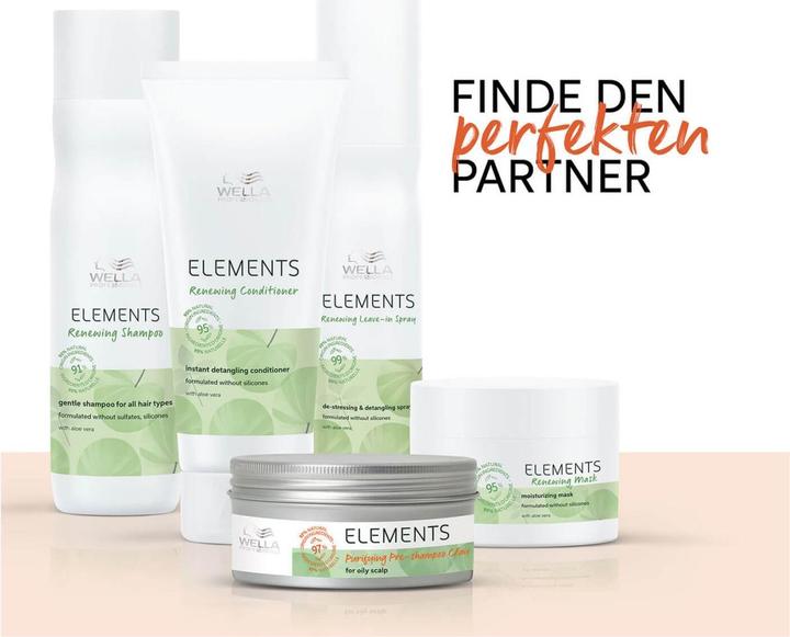 Produktbild Wella Elements - Purifying Pre-shampoo Clay (70 ml, Flüssiges Shampoo)