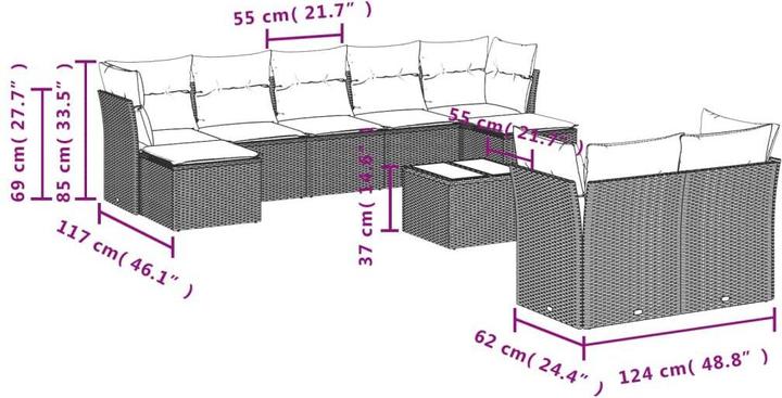 Produktbild vidaXL Kaden