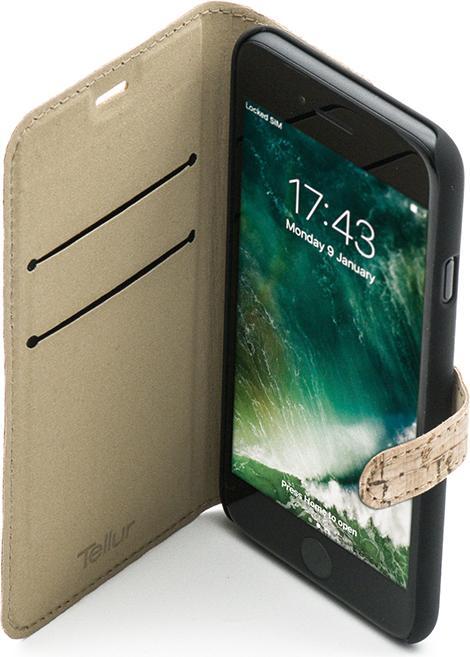 Actual product image Tellur Book case for iPhone 7 cork (Apple iPhone 7)