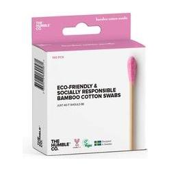 Thumbnail - The Humble Co., Wattestäbchen + Wattepads, Humble - Bamboo Ear Sticks 100Pcs Pink