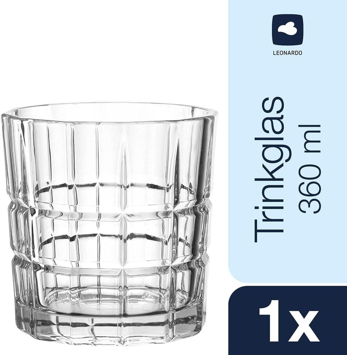 Immagine prodotto Leonardo WH tazza DOF 360ml Spiritii (3.60 dl, 1 x, Bicchiere da whisky)