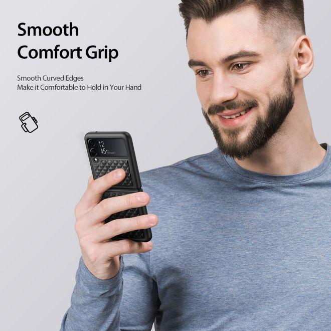 Produktbild Dux Ducis Venice Series Echtleder Case (Samsung Galaxy Z Flip4)