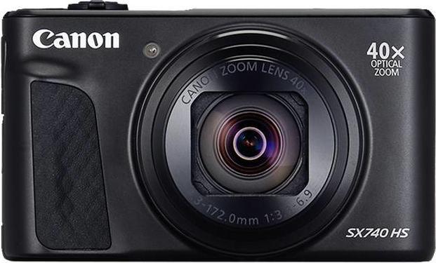 Produktbild Canon PowerShot SX740 HS 20.3-Megapixel Digital Camera 2955C001 Black (4.3 - 172 mm, 20.30 Mpx)