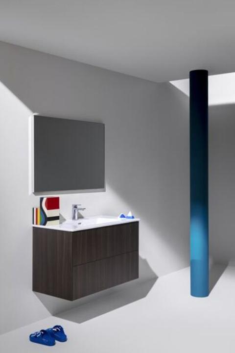 Immagine prodotto Laufen Pro S Set Base 800, lavabo, 1 foro per rubinetto, troppopieno, con mobiletto, 2 cassetti, 800
