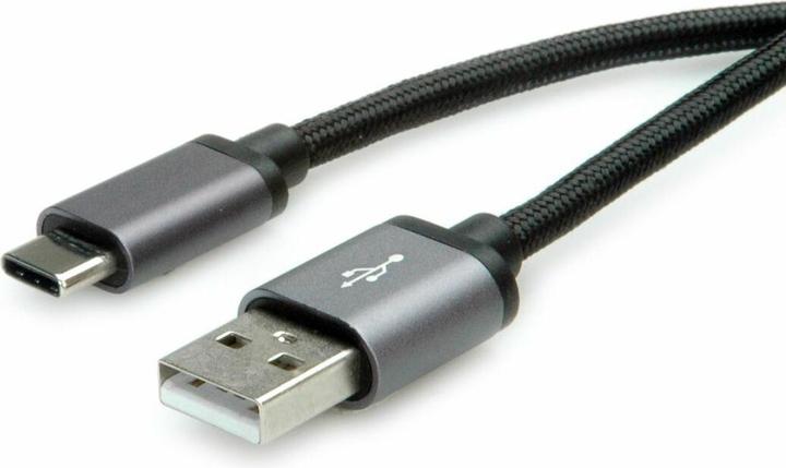 Produktbild Roline USB A – USB C (0.80 m, USB 2.0)