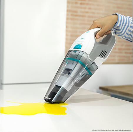 Actual product image Cecotec Aspirateur à Main sans fil compatible Conga Immortal ExtremeSuction 7,4 V Hand (Noir)