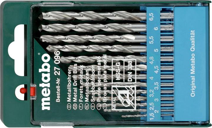 Actual product image Metabo HSSG drill cassette (1.5 - 6.5 mm)