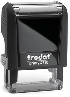 Produktbild Trodat ® Textstempel Printy 4910 26 x 9 mm (B x H) individuelle Textplatte schwarz