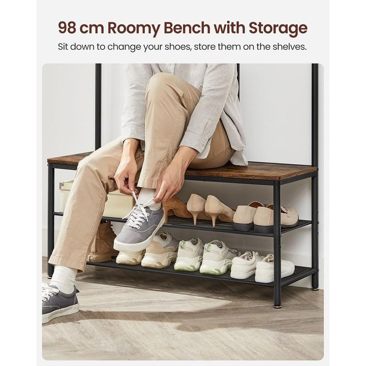 Actual product image Songmics Coat rack