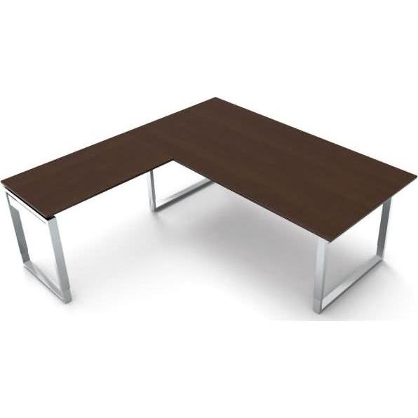 Kerkmann, Schreibtisch, Schreibtisch AVETO mit Anbau, (B)1.800 mm, wenge