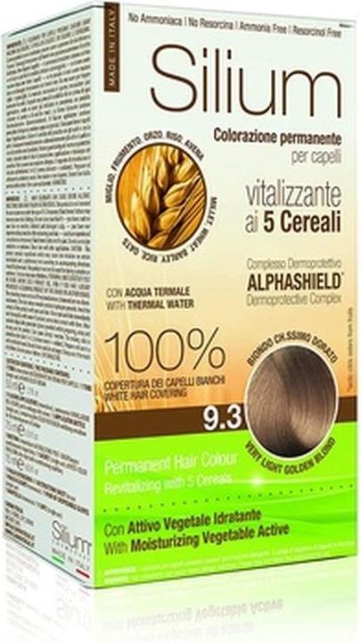 Immagine prodotto Silicium G5 Colore 5 Grain 9.3 Biondo dorato molto chiaro per capelli (9.3 Biondo dorato molto chiaro)