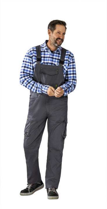 Produktbild Planam Stretchline Latzhose anthrazit Grösse 52 (52)