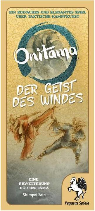 Produktbild Pegasus Onitama: Der Geist des Windes (Deutsch, 2 Spieler)