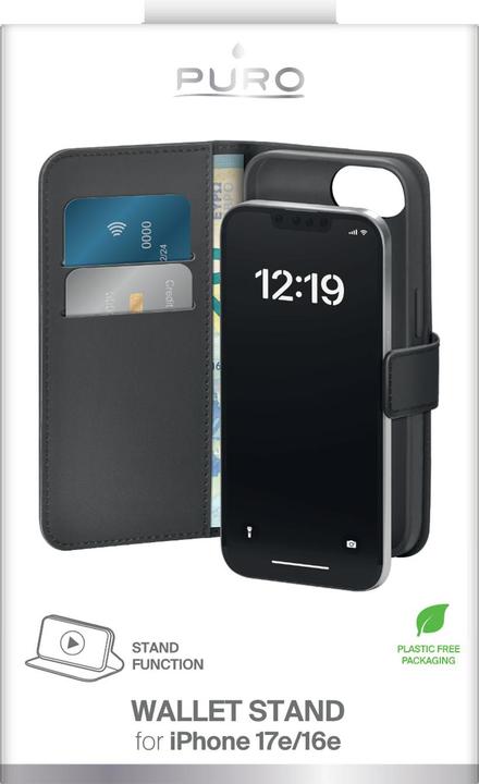 Actual product image Puro Bookcase (Apple iPhone 16e, Apple iPhone 17e)