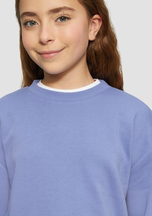 Produktbild s.Oliver Sweatshirt Oversized-Sweatshirt mit Rückenprint (146, 152)