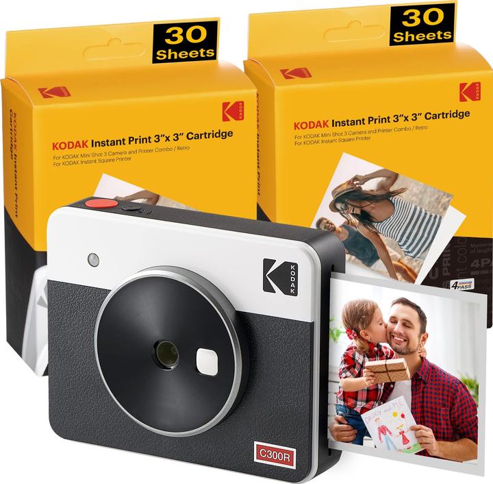 Produktbild Kodak Mini Shot 3 Retro + 60 Blatt