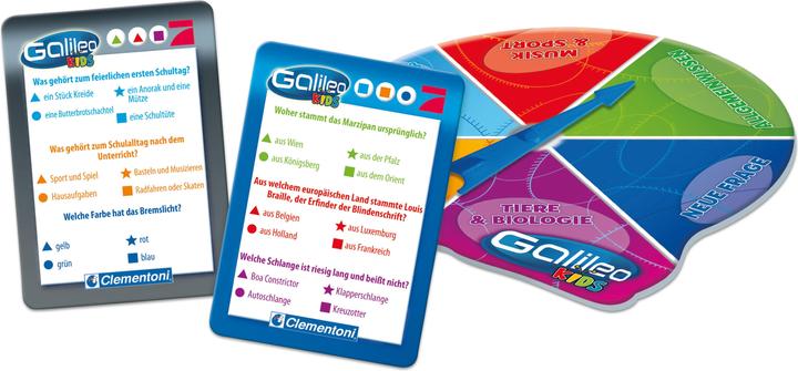 Immagine prodotto Clementoni Galileo: Scoprire la conoscenza gioco a quiz per i bambini (Tedesco)