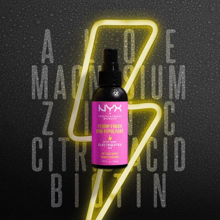Image du produit NYX Professional Make-Up Spray de réglage Plump Finish (01 Transparent)