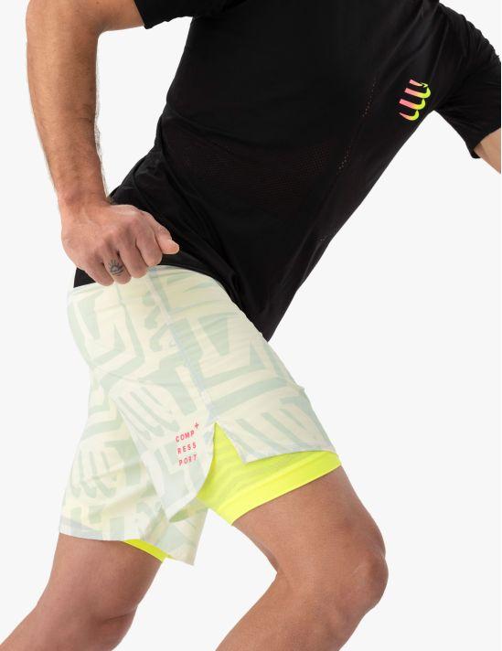 Actual product image Compressport Trail Racing 2-In-1 (S)