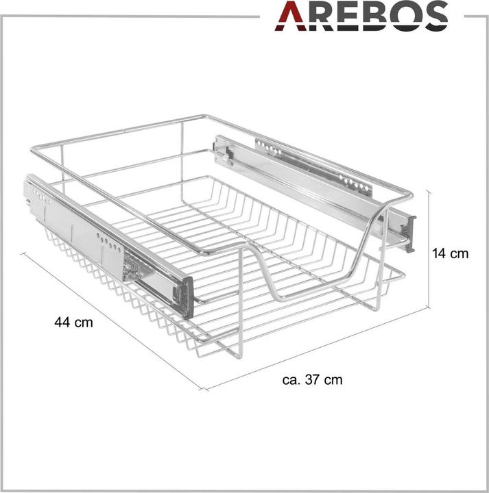 Produktbild Arebos Teleskopschublade