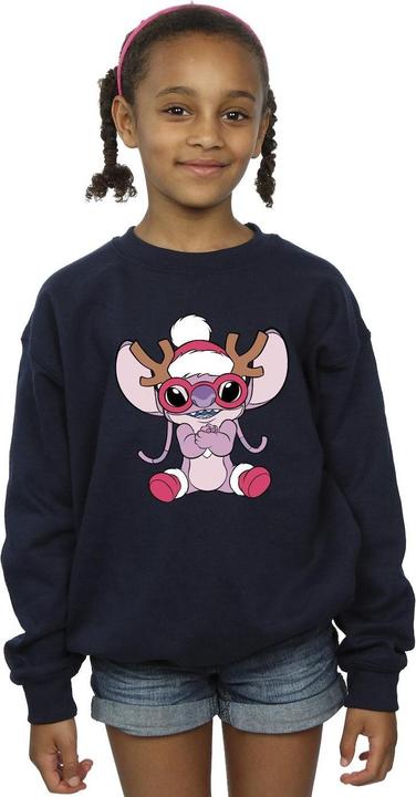Image du produit Disney - Sweat LILO & STITCH ANGEL REINDEER - Fille (116)