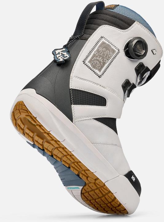 K2 Herren OVERDRAFT WHITE 9.5 Snowboardboots (43.5)