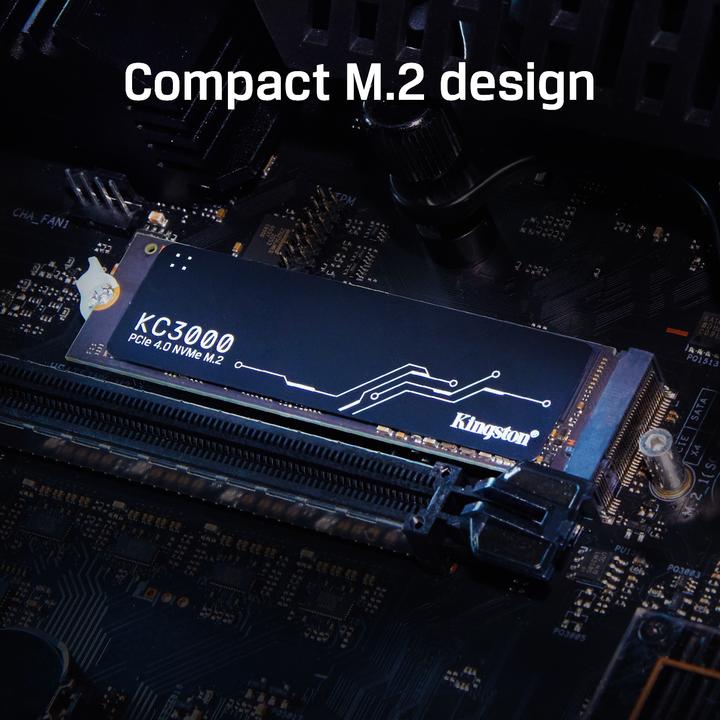 Actual product image Kingston KC3000 (512 GB, M.2 2280)