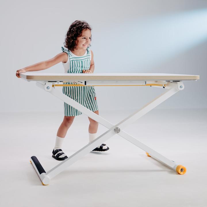 Image du produit PopTop La scrivania per bambini regolabile in altezza (115 x 65 x 86 cm)