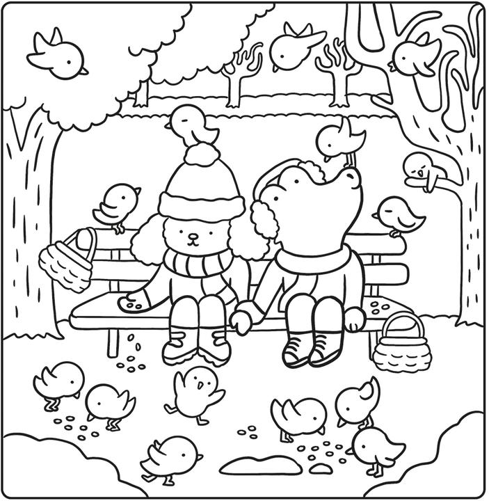 Produktbild Cosy Coloring - Cute Christmas (Deutsch, Anna Guillet, 2025)