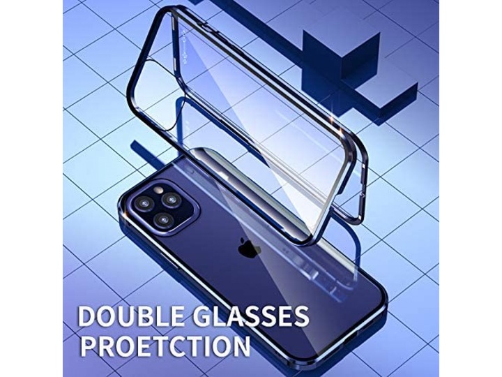 Immagine prodotto G-Case Apple iPhone 12 Pro Alluminio Custodia magnetica in vetro Cover (Apple iPhone 12 Pro)