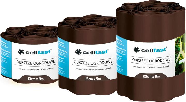 Cellfast 5901828850882 Rasenkante, braun, 0.422 x 0.422 x 0.1 cm (900 cm)