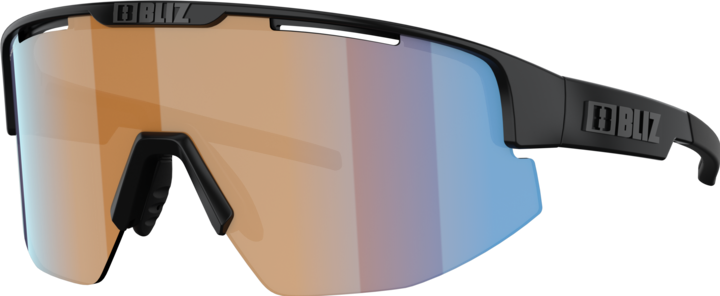Image du produit Bliz Matrix Nano Optic Nordic Light (Noir mat, orange w bleu multi)