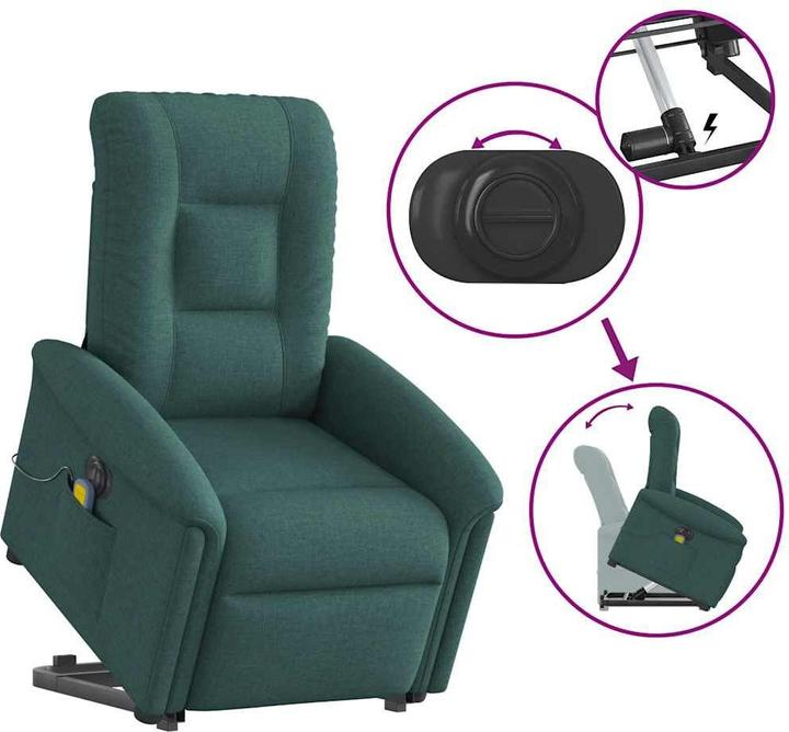 Image du produit vidaXL Massagesessel mit Aufstehhilfe