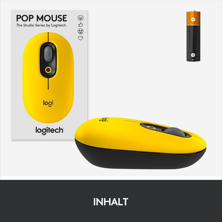 Actual product image Logitech Pop Mouse (Wireless)