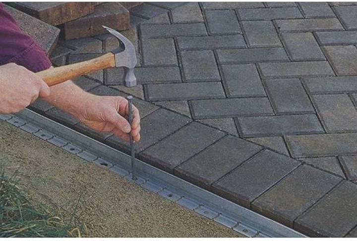 Produktbild Green Split Ultra Starke Alu Rasenkanten 51mm x 100cm | Beeteinfassung | Beetumrandung | Beetbegrenzungen (100 cm)