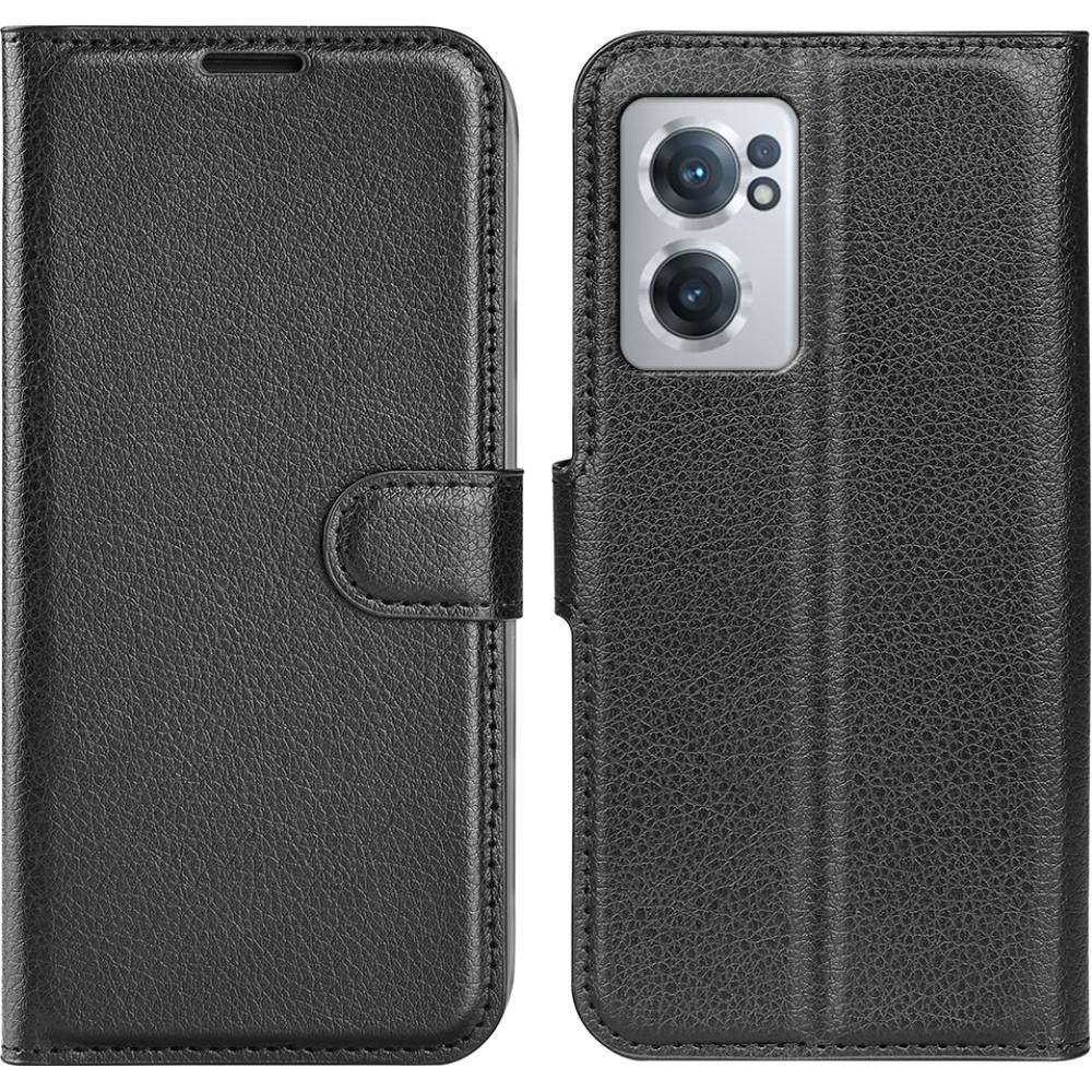 Screenguard OnePlus Nord CE 2 5G Leather Guard Lederhülle (OnePlus Nord CE 2 5G), Smartphone Hülle, Schwarz
