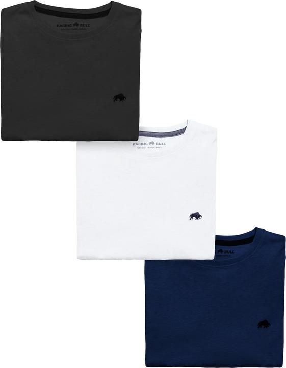 Marineblau, Schwarz, Weiss