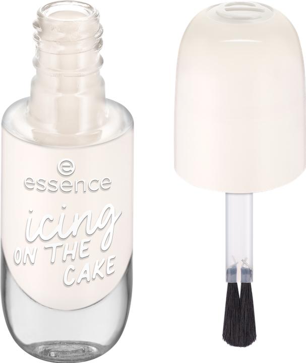 Produktbild essence gel nail colour (03 icing ON THE CAKE, Gel-Effekt Nagellack)