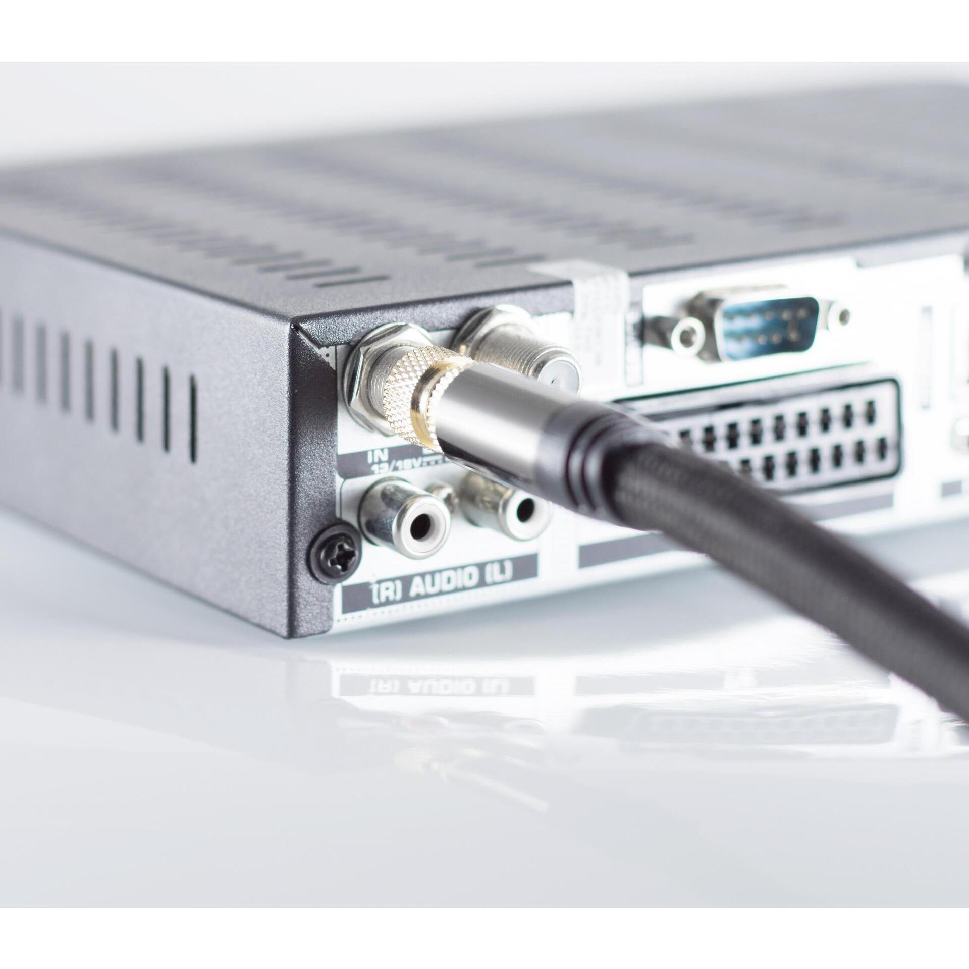 S-Conn Cavo antenna/coassiale PRO Series II IEC 5m (Cavi antenna), Cavo antenna