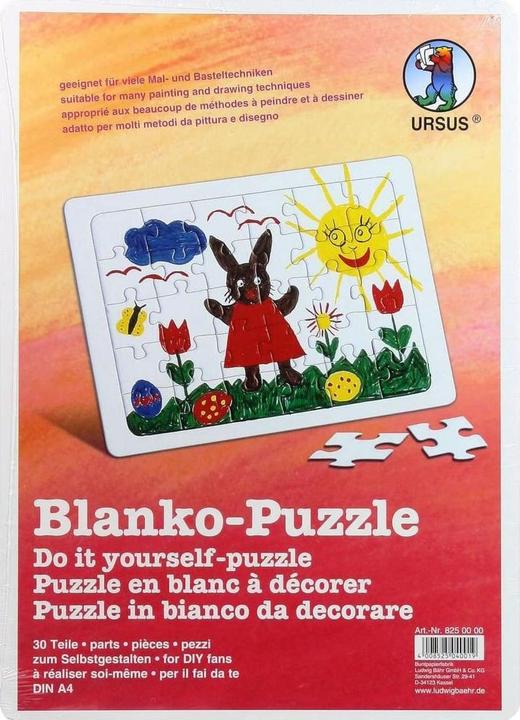 Produktbild Ursus Blanko Puzzle (30 Teile)